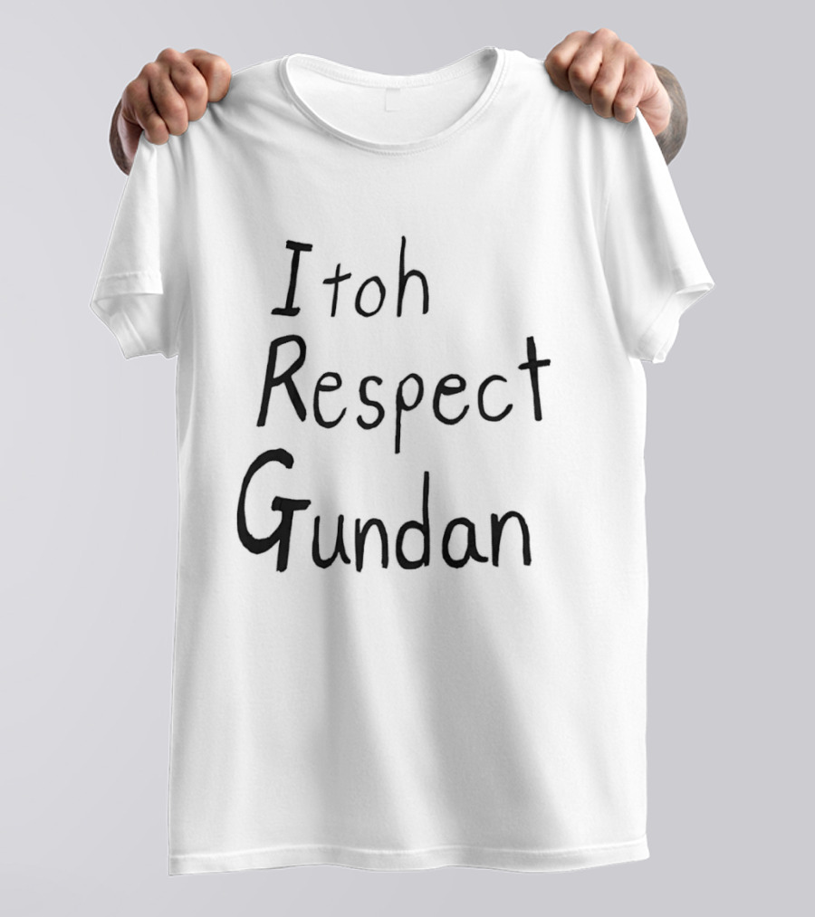 Itoh Respect Gundan Maki Itoh Wrestling Group Merch T-Shirt