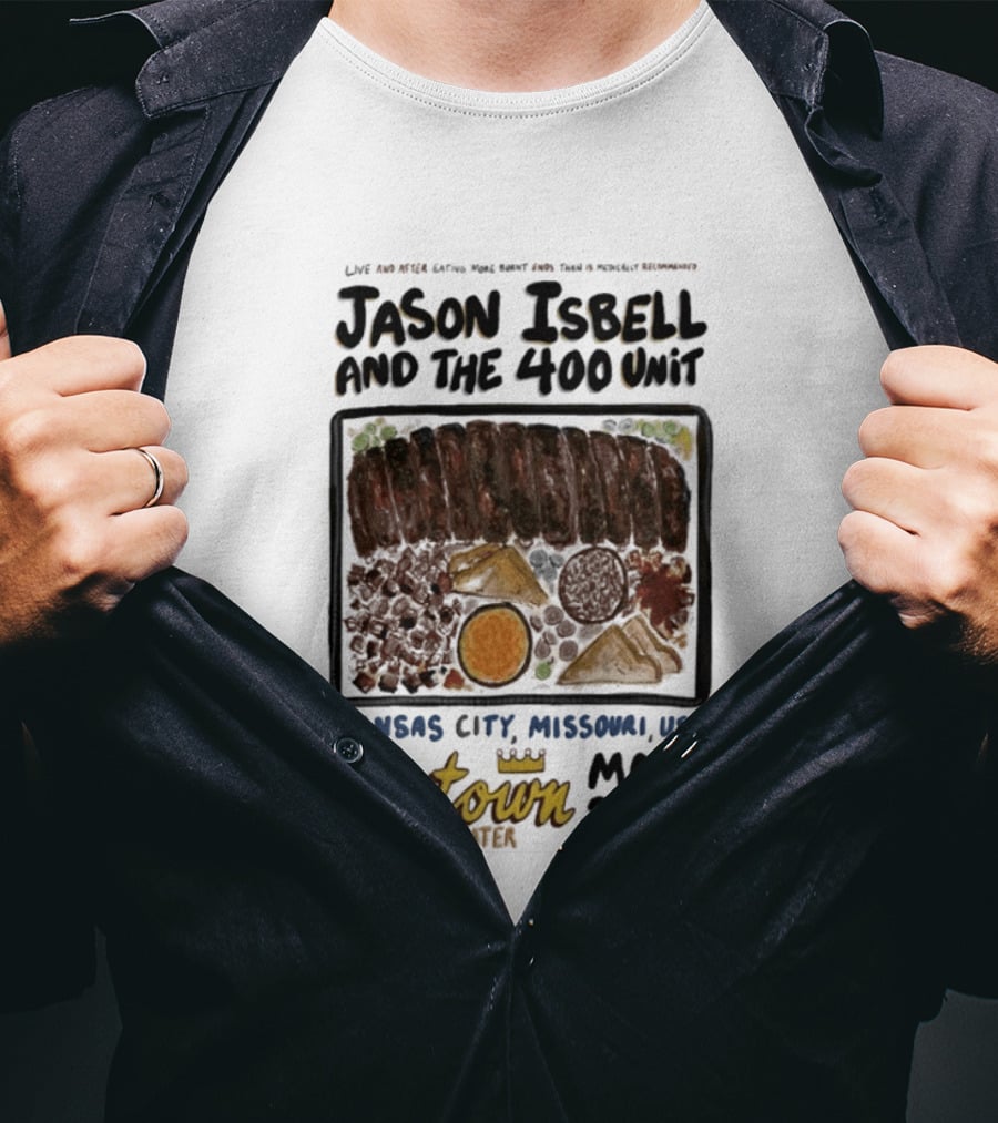 Jason Isbell And The 400 Unit Live Kansas City Uptown Theater May 3 2026 T-Shirt