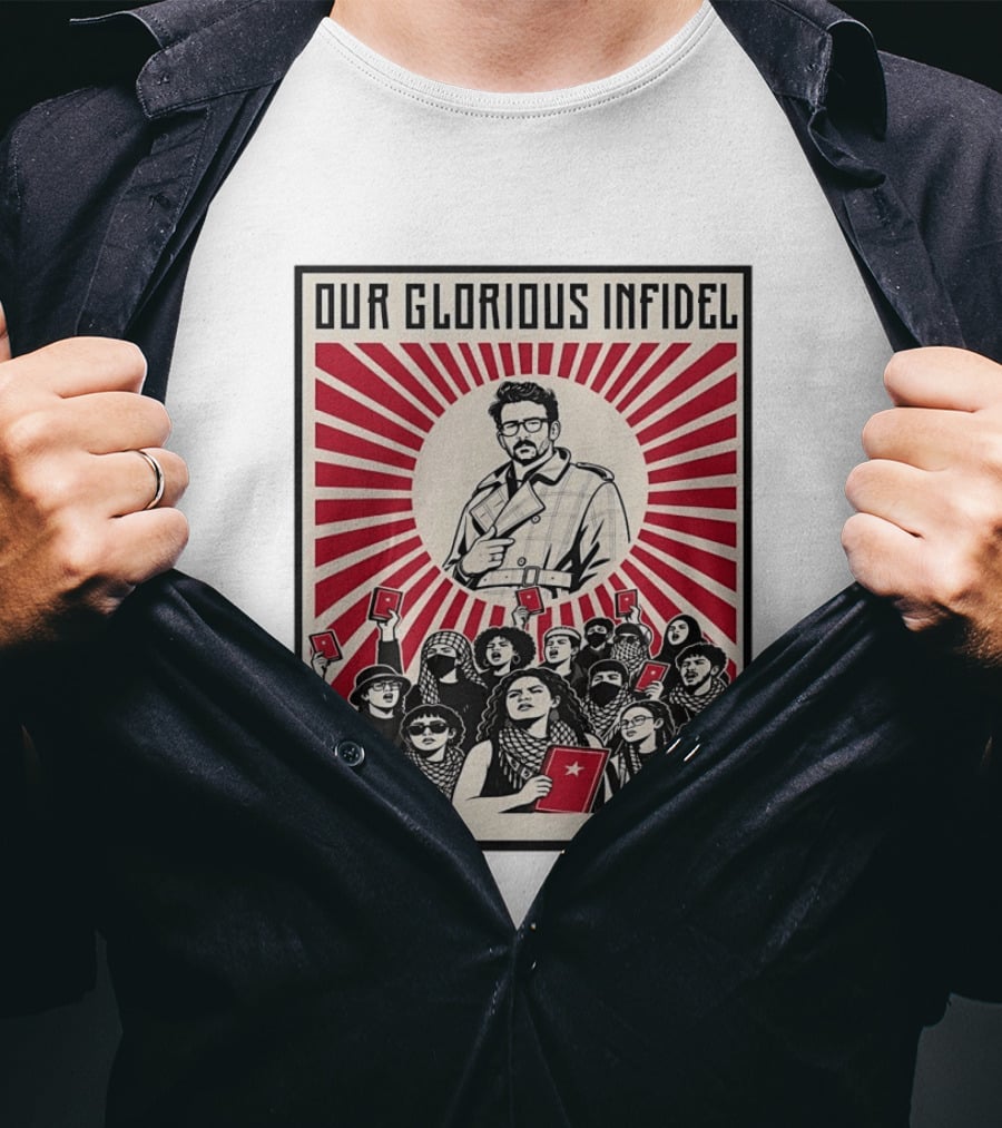 Onolith Collective Our Glorious Infidel 411 Monolith Red Star Revolution T-Shirt