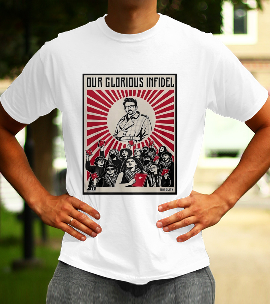 Onolith Collective Our Glorious Infidel 411 Monolith Red Star Revolution T-Shirt