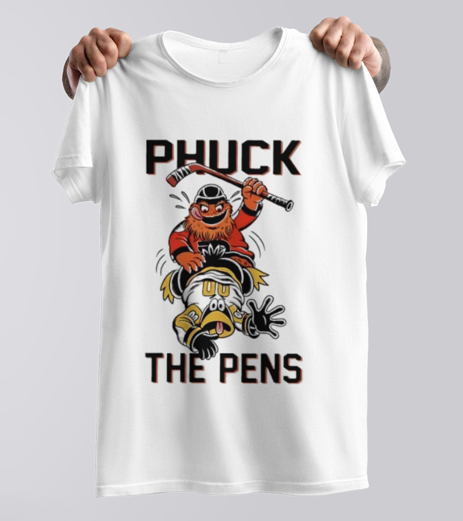 Phuck The Pens Philadelphia Flyers Rivalry Hockey T-Shirt