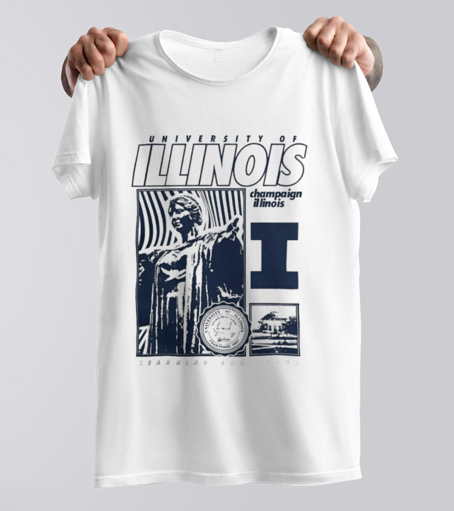 University Of Illinois Alma Mater Champaign Urbana Gameday Spirit T-Shirt