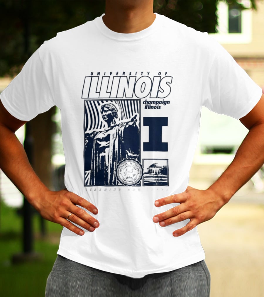 University Of Illinois Alma Mater Champaign Urbana Gameday Spirit T-Shirt