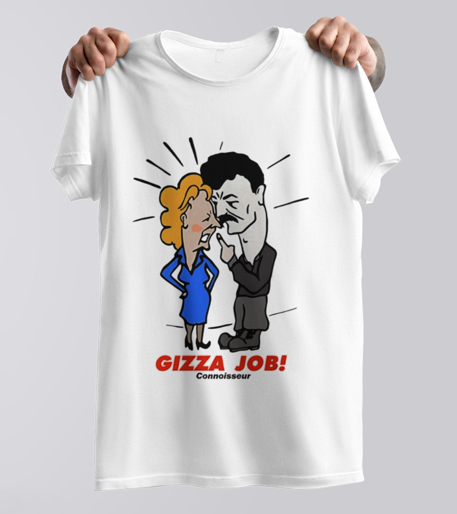 Yosser Hughes Gizza Job Cartoon Illustration By Comictees.com T-Shirt