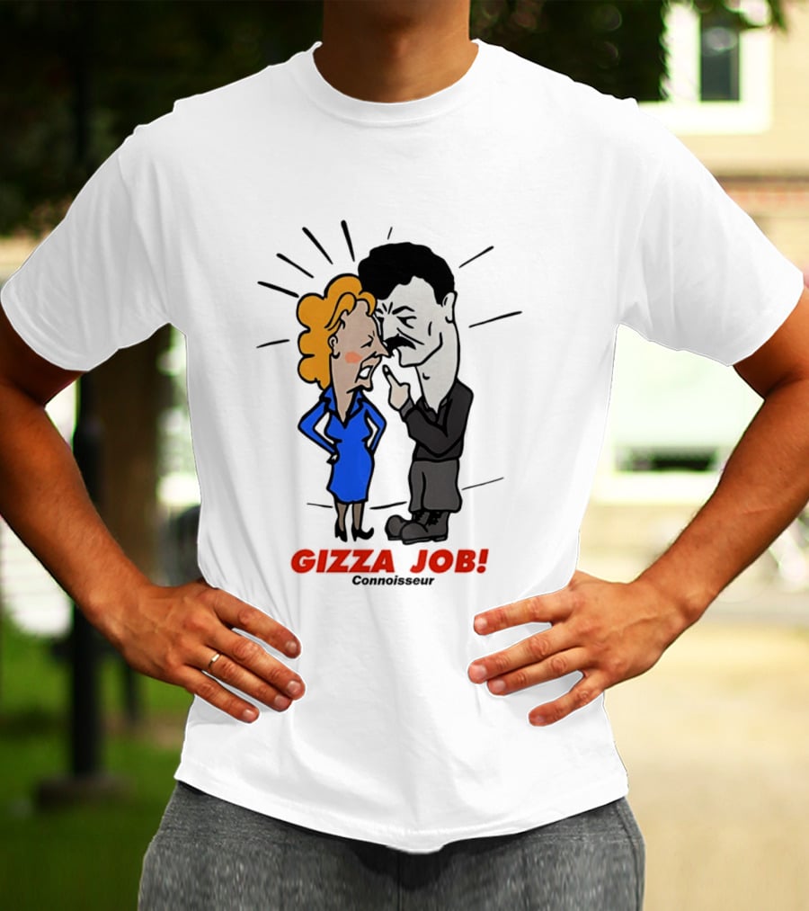 Yosser Hughes Gizza Job Cartoon Illustration By Comictees.com T-Shirt