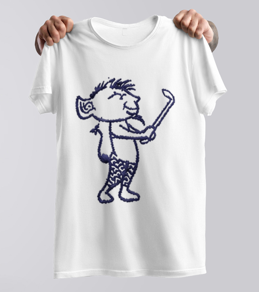 Ryan Jamison DIBS DePaul Golf Hat Character Sketch T-Shirt
