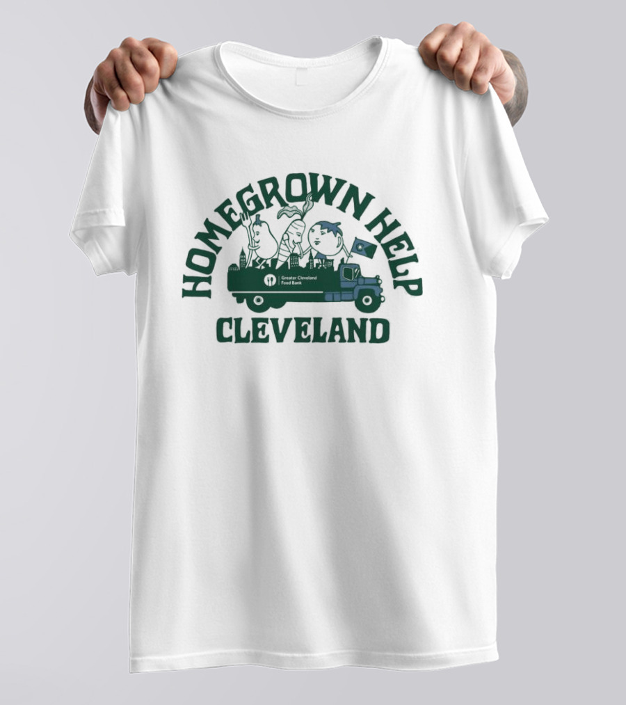 Homegrown Help Cleveland Truck Characters 2026 T-Shirt