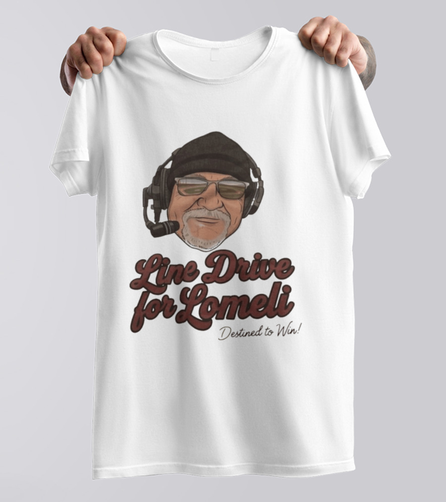 Line Drive For Lomeli Destined To Win T-Shirt