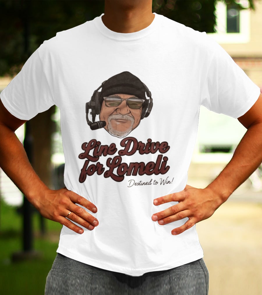 Line Drive For Lomeli Destined To Win T-Shirt