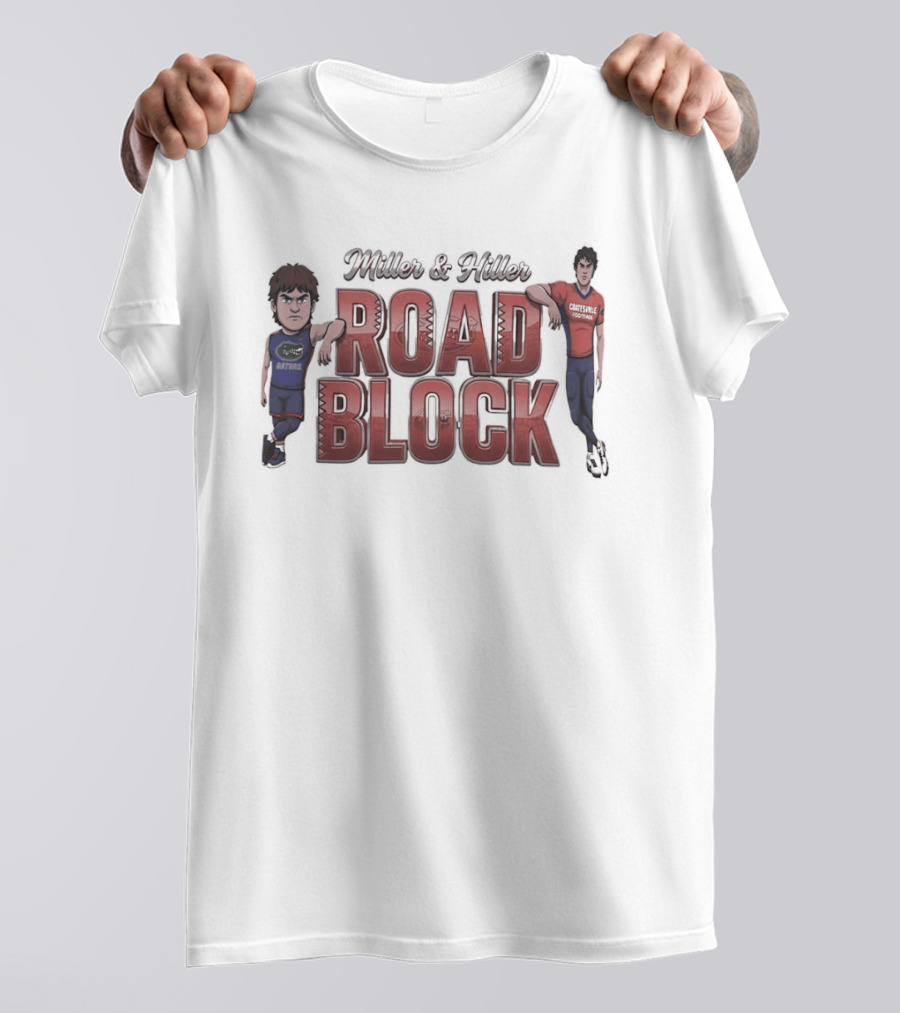 Miller And Hiller Road Block Florida Gators Gameday Duo T-Shirt