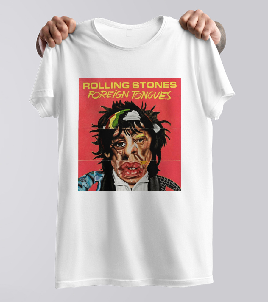 The Rolling Stones Foreign Tongues Album Cover Art 2026 T-Shirt