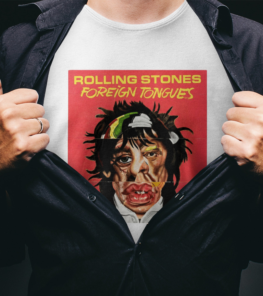 The Rolling Stones Foreign Tongues Album Cover Art 2026 T-Shirt