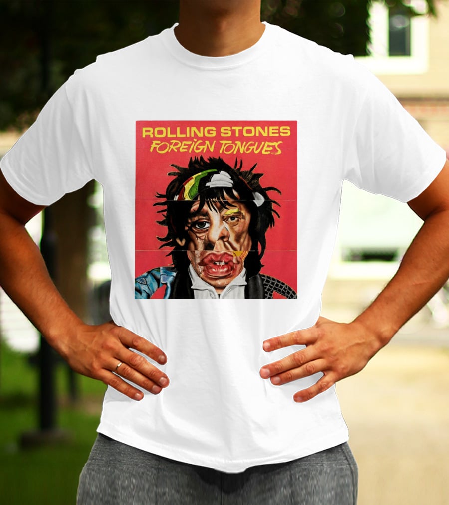 The Rolling Stones Foreign Tongues Album Cover Art 2026 T-Shirt