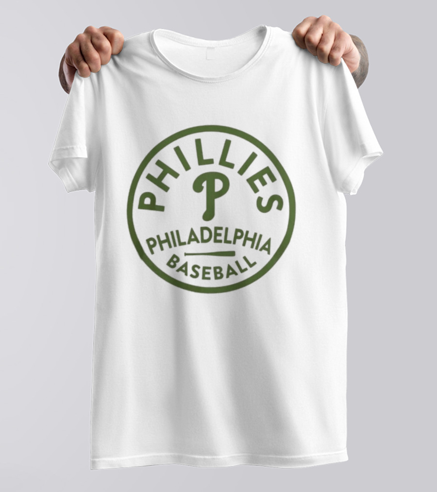 MLB Philadelphia Phillies 2026 Armed Forces Day Phillies Baseball Iconic Circle T-Shirt
