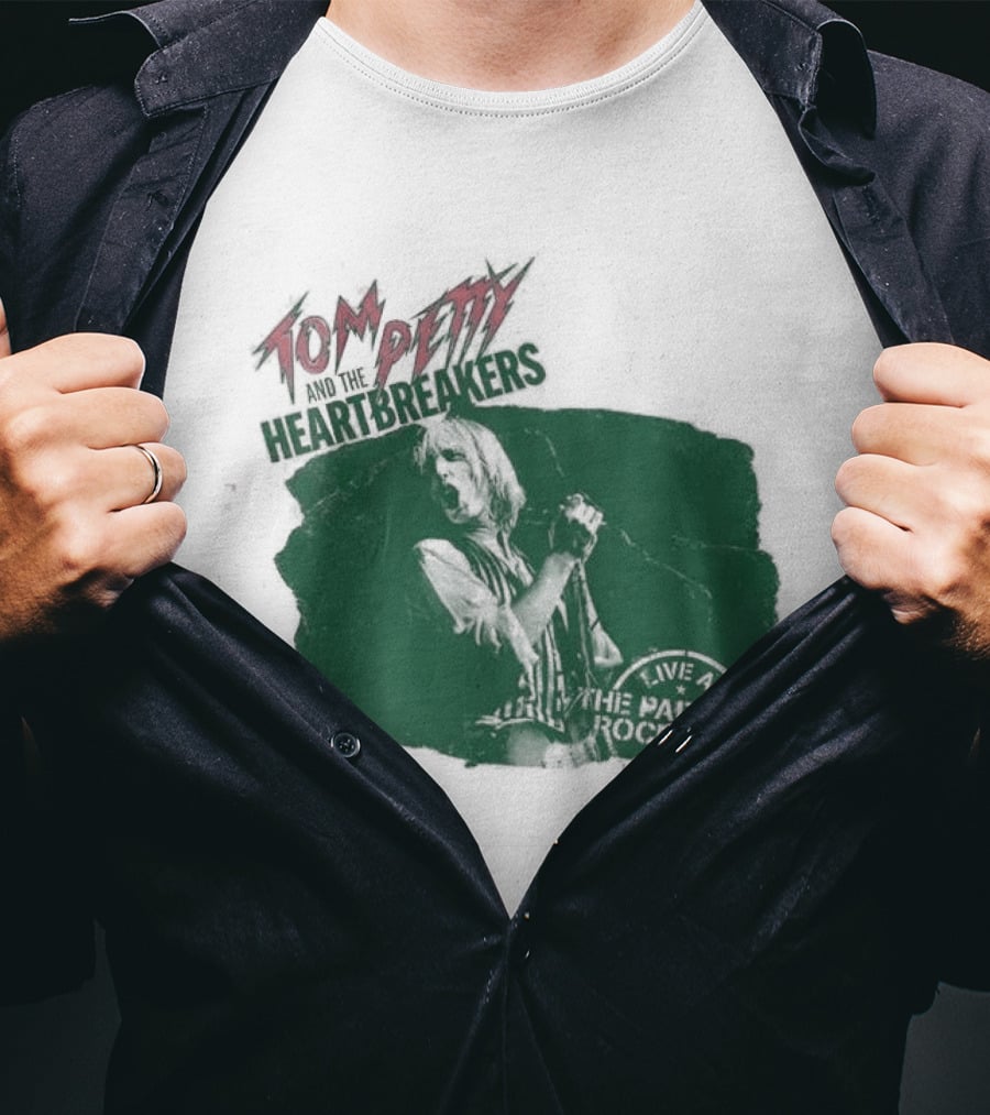 Tom Petty Live At The Paradise Rock Club Boston 1978 T-Shirt