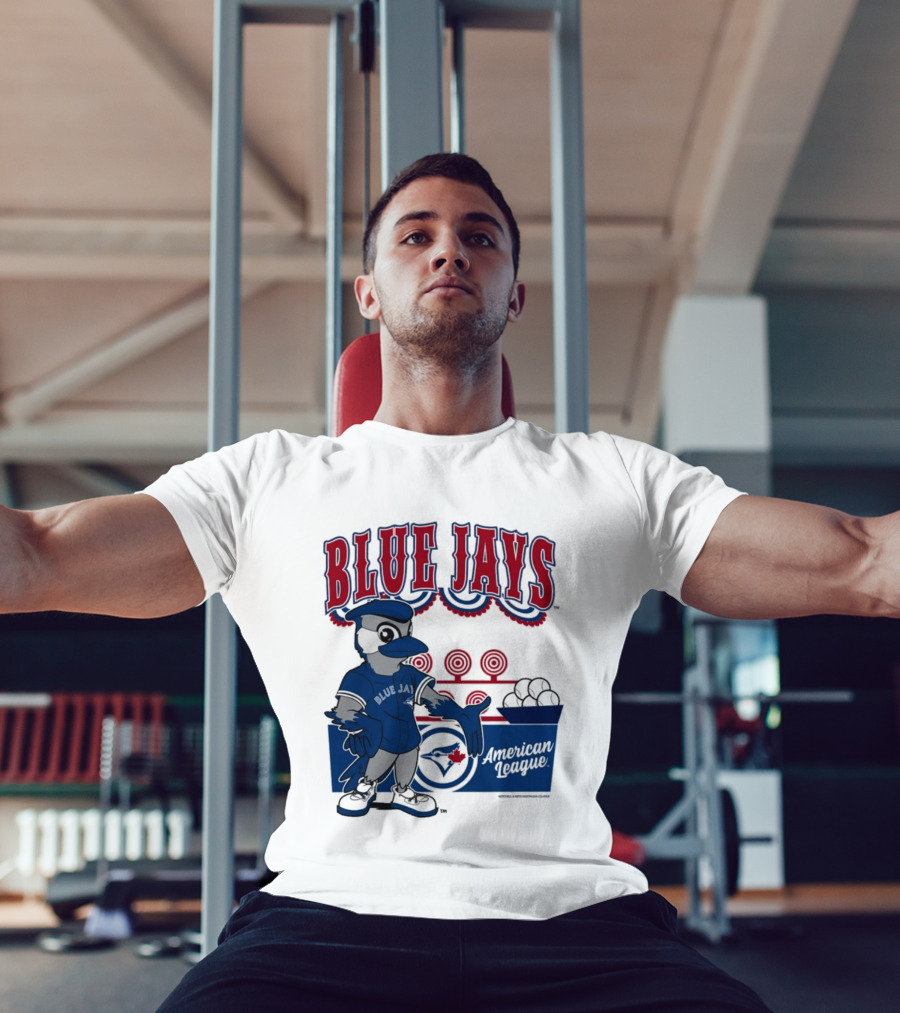 Toronto Blue Jays Mitchell Ness Step Back Up Cream American League T-Shirt