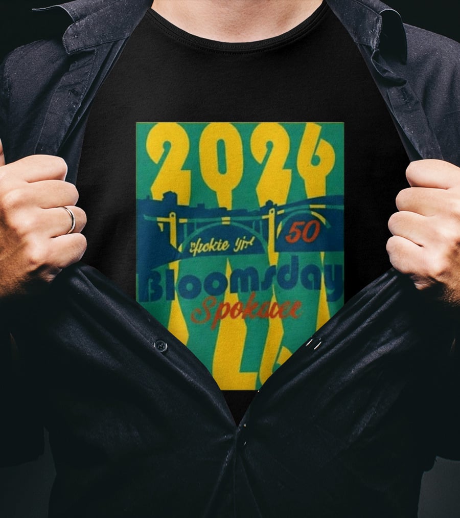 2026 Spokane Bloomsday 50th Race Hometown Pride Celebration T-Shirt