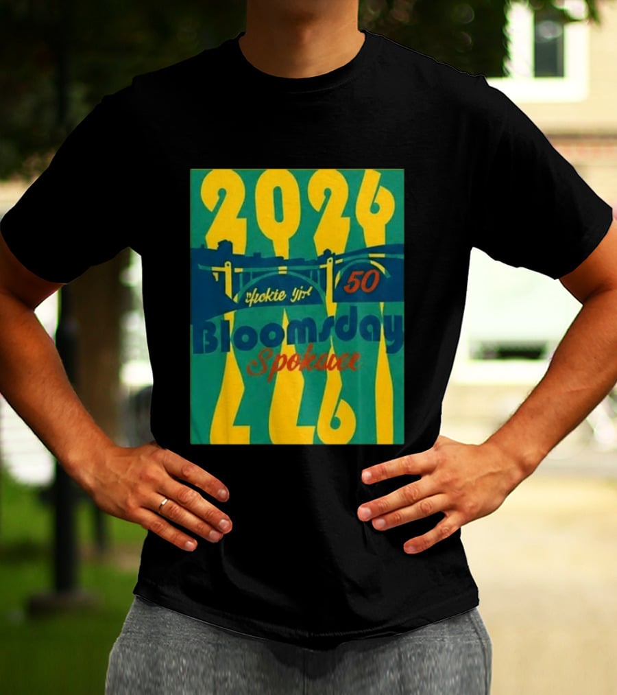 2026 Spokane Bloomsday 50th Race Hometown Pride Celebration T-Shirt