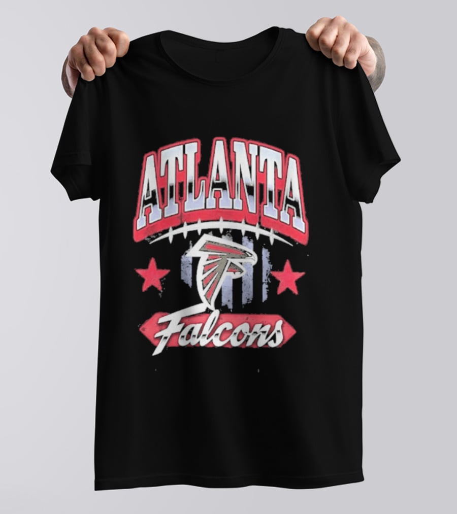 Atlanta Falcons Americana 2026 Stars And Stripes NFL Team Spirit T-Shirt