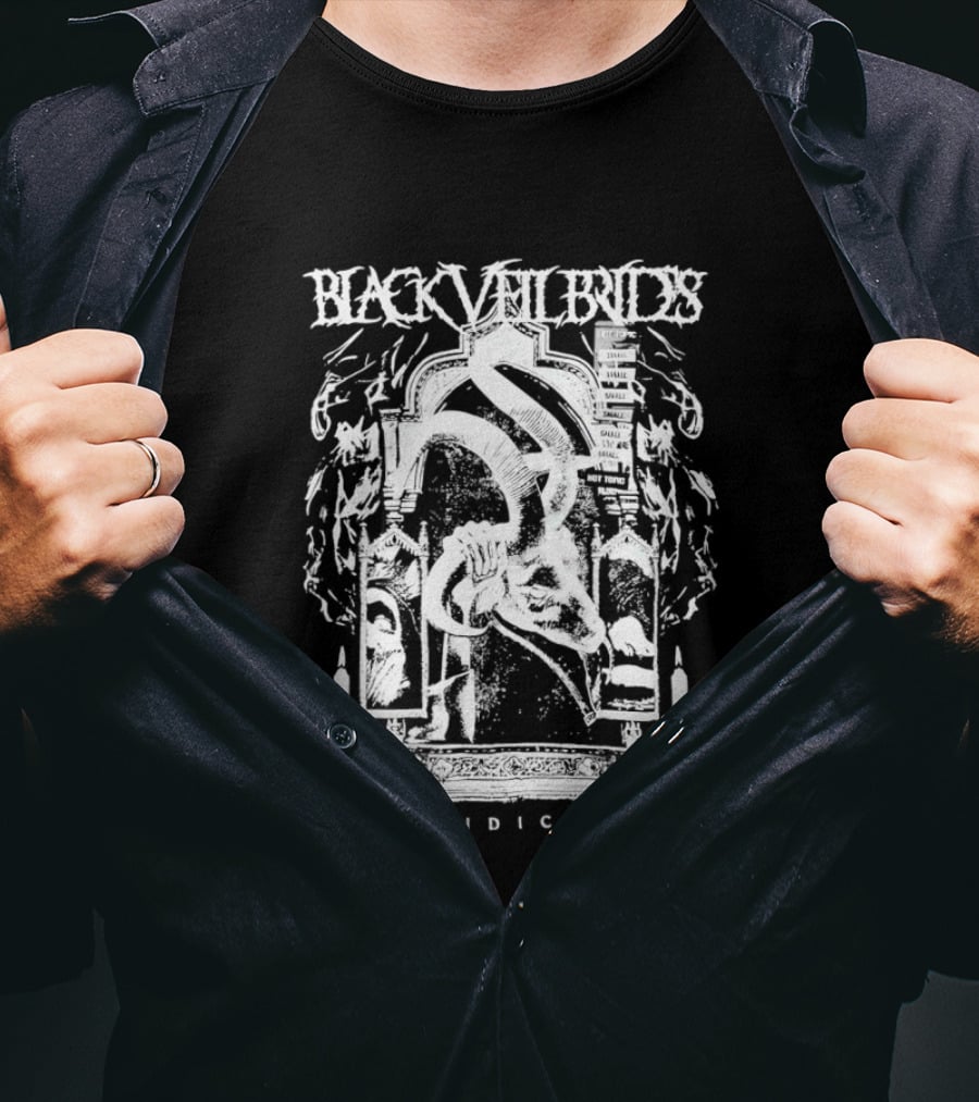 Black Veil Brides Vindicate Candles And Serpentine T-Shirt