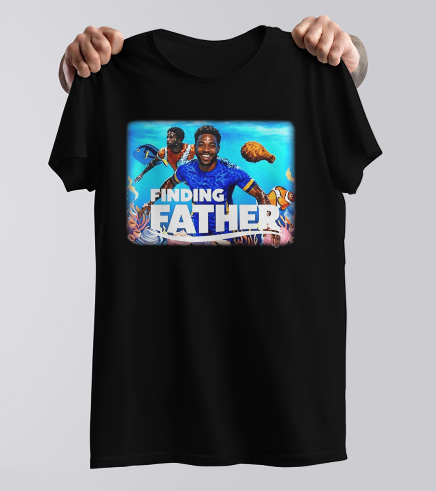 Finding Father Underwater Adventure With Fish And Coral T-Shirt