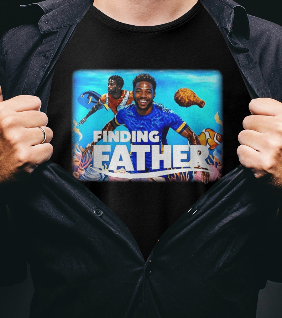 Finding Father Underwater Adventure With Fish And Coral T-Shirt