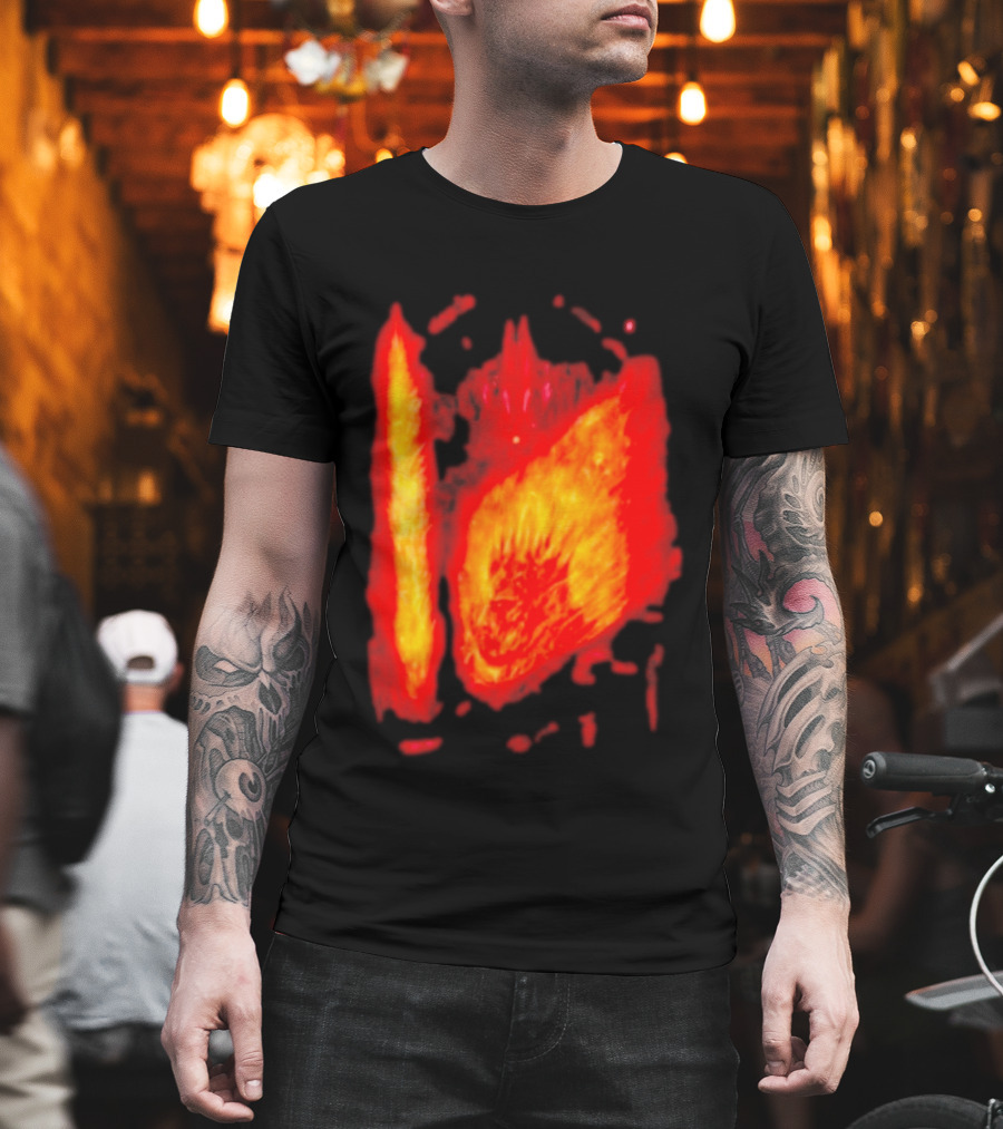 Flame Knight Fire Armor Blaze T-Shirt