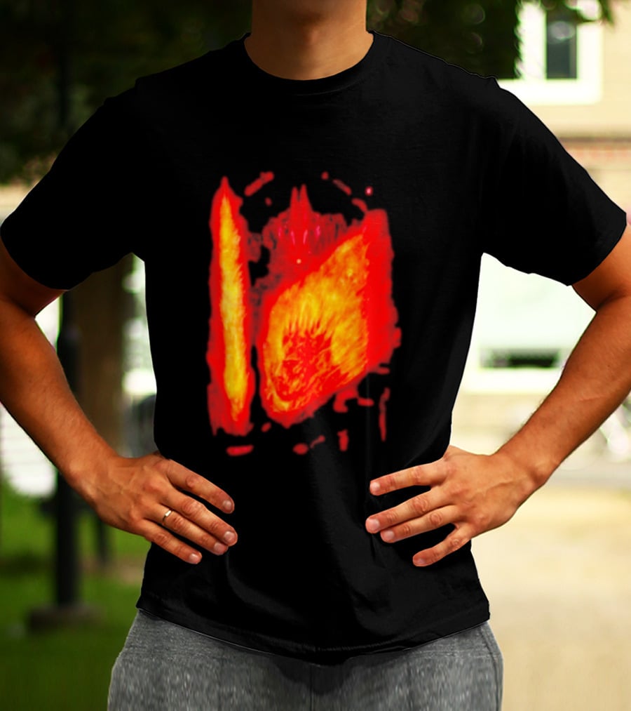 Flame Knight Fire Armor Blaze T-Shirt