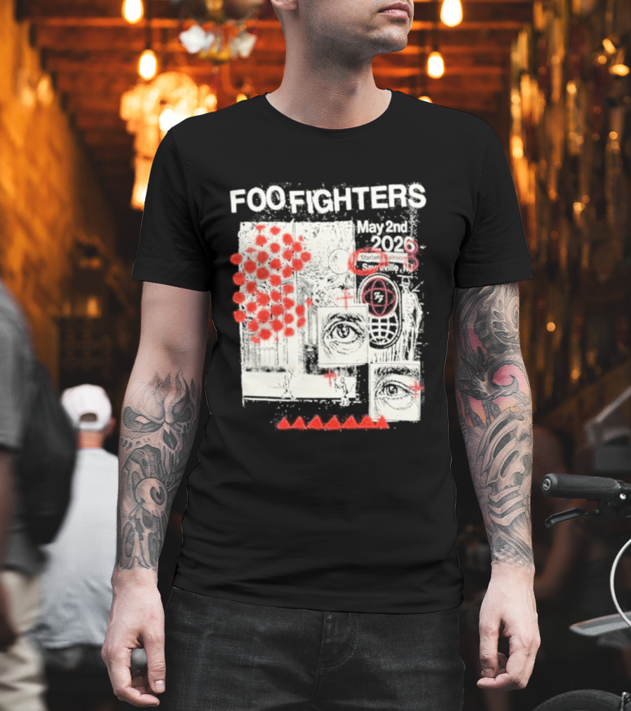 Foo Fighters Sayreville New Jersey 2026 Starland Ballroom May 2nd Your Favorite Toy T-Shirt