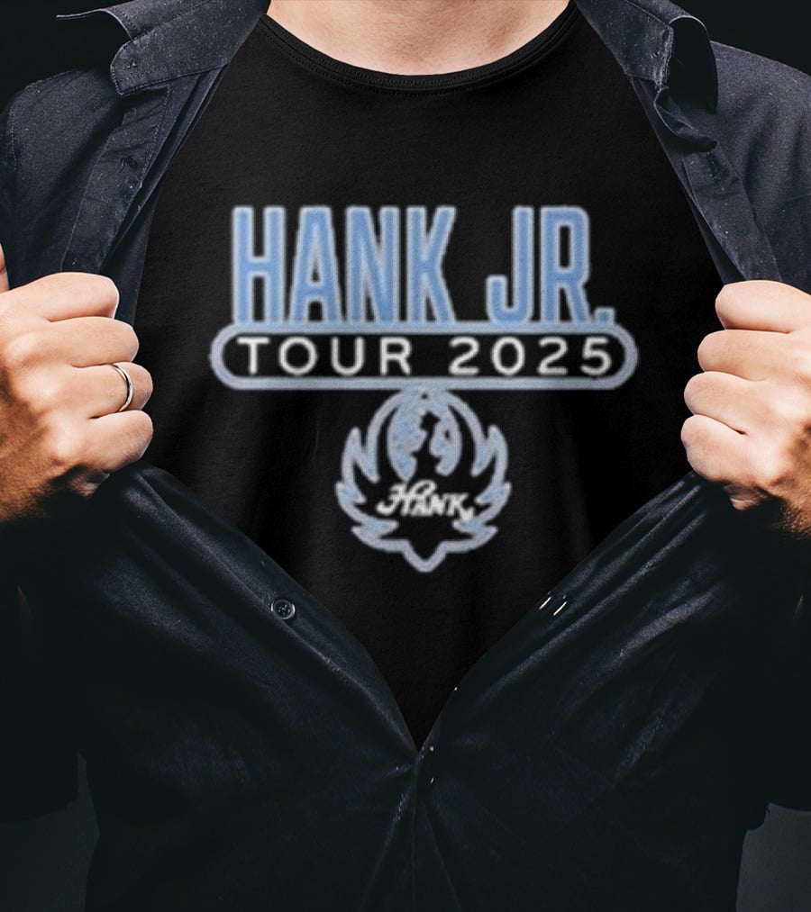 Hank Jr Tour 2025 T-Shirt