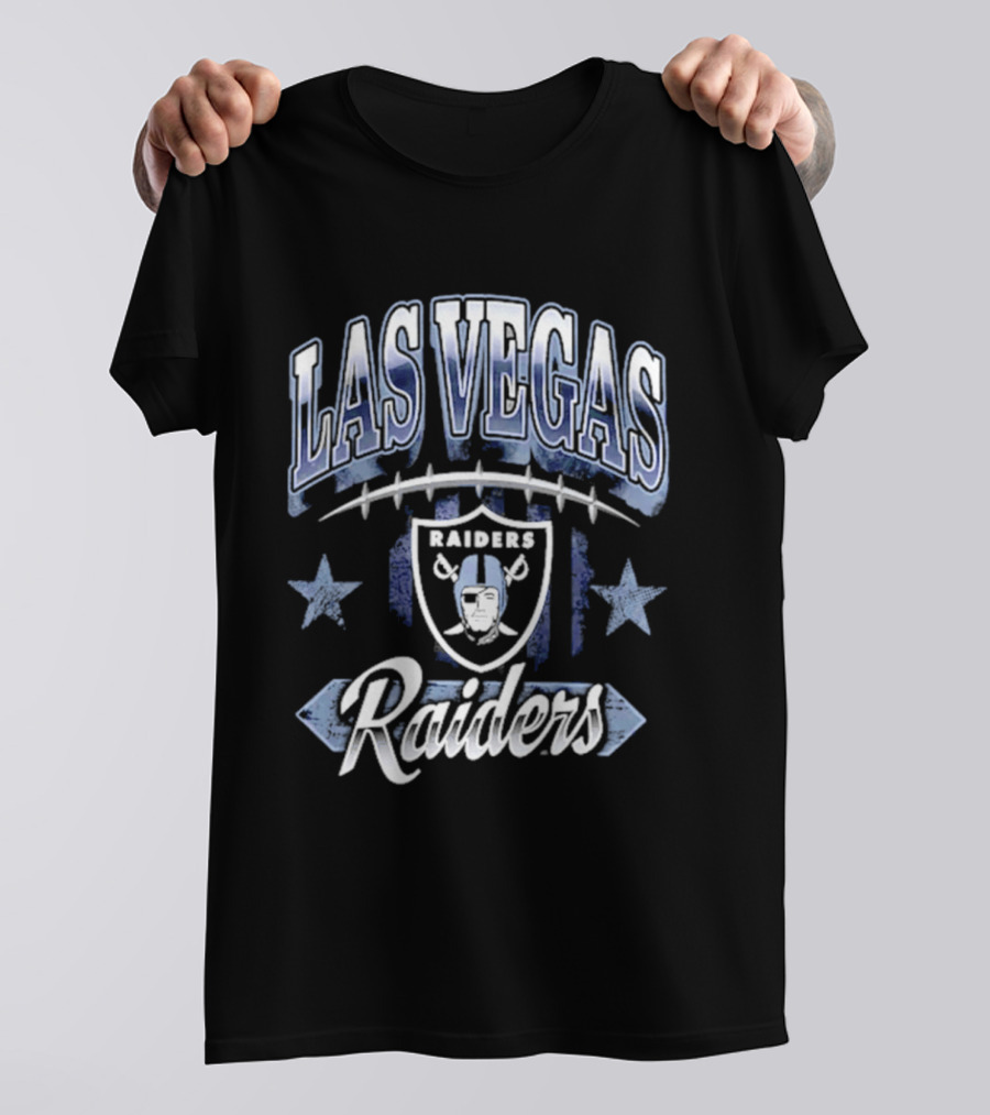 Las Vegas Raiders Americana 2026 Football Team Stars T-Shirt