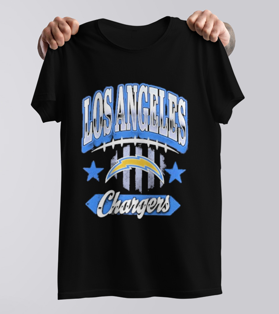 Los Angeles Chargers Americana Stars And Stripes 2026 T-Shirt
