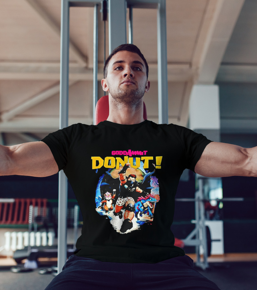 Goddamnit Donut Mongo Dungeon Crawler Carl Adventure T-Shirt