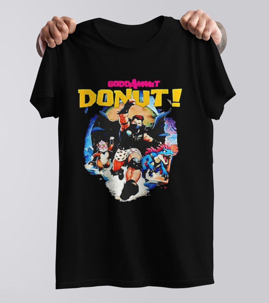 Goddamnit Donut Mongo Dungeon Crawler Carl Adventure T-Shirt