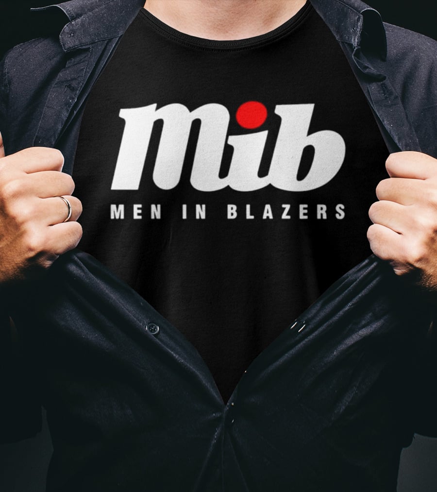 Mib Men In Blazers Red Dot T-Shirt