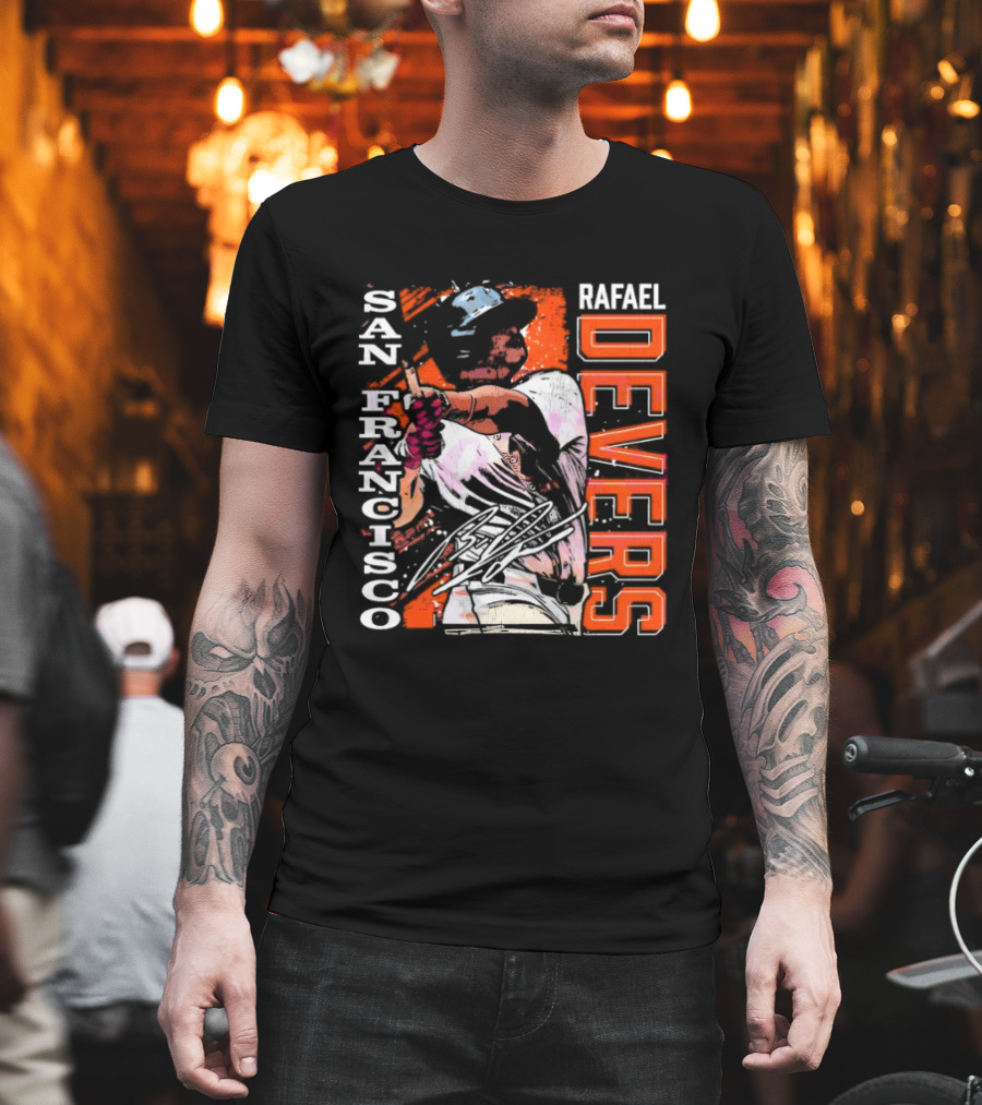 Rafael Devers San Francisco Baseball T-Shirt
