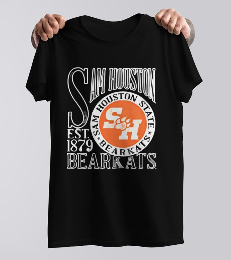 Sam Houston State Bearkats Est 1879 SH Paw T-Shirt