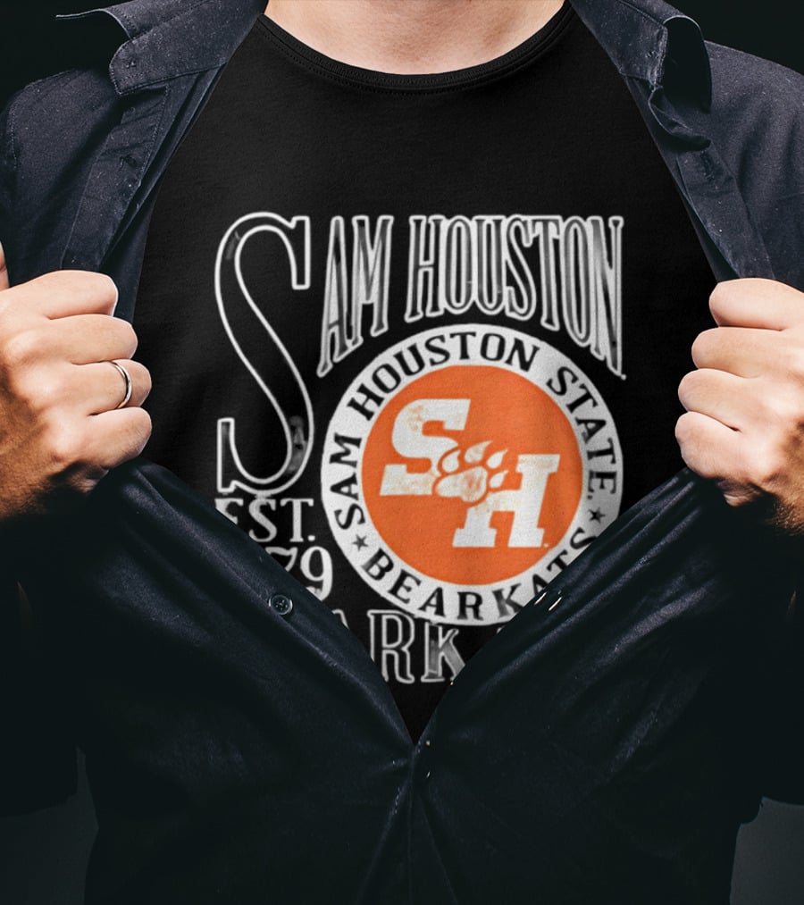 Sam Houston State Bearkats Est 1879 SH Paw T-Shirt