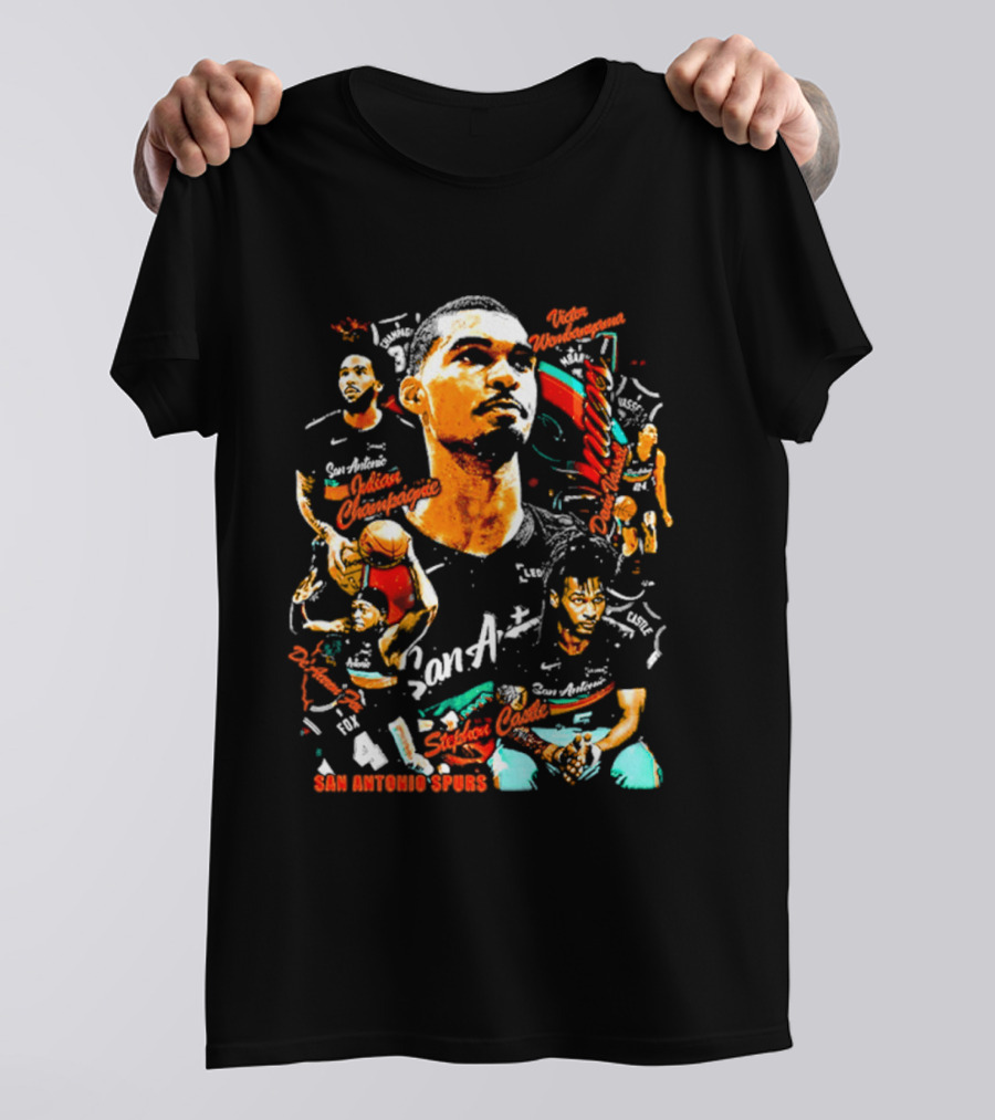 San Antonio Spurs Basketball Legend T-Shirt