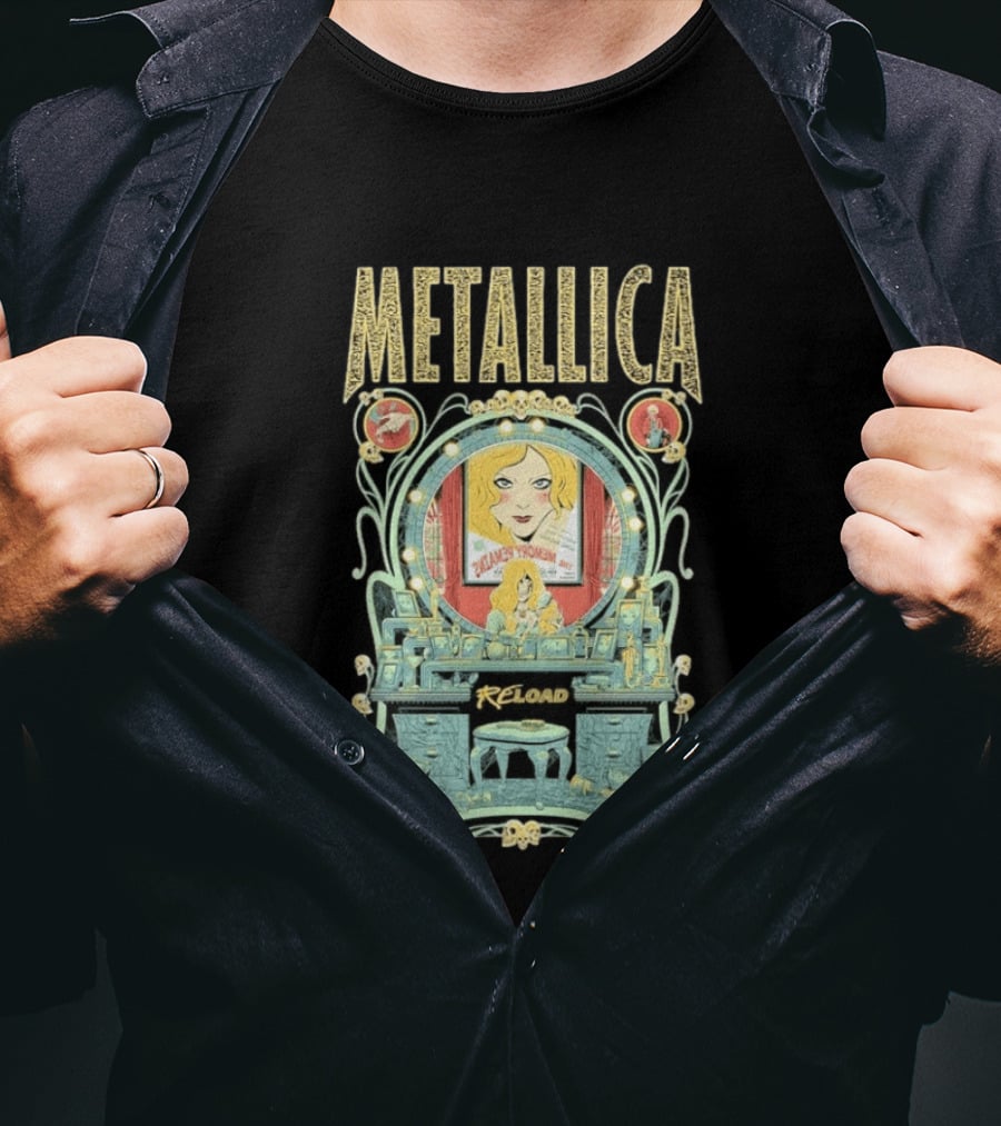 Metallica Reload The Memory Remains T-Shirt
