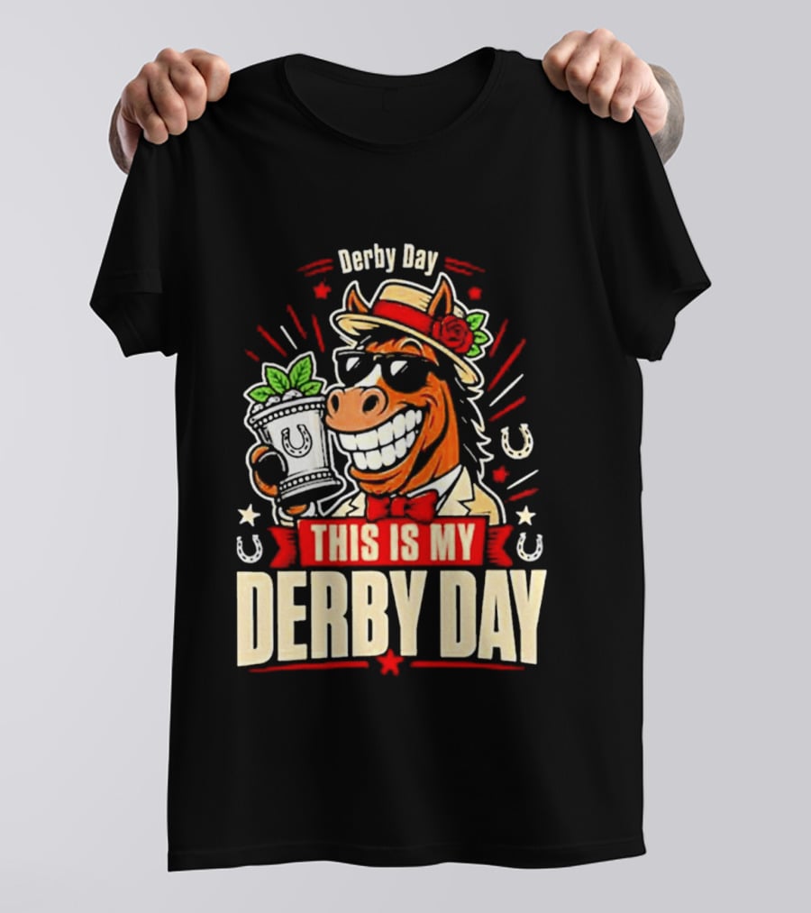 Derby Day Mint Julep Horse Party T-Shirt