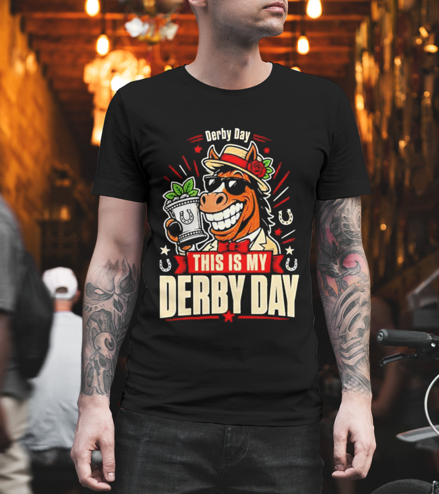 Derby Day Mint Julep Horse Party T-Shirt