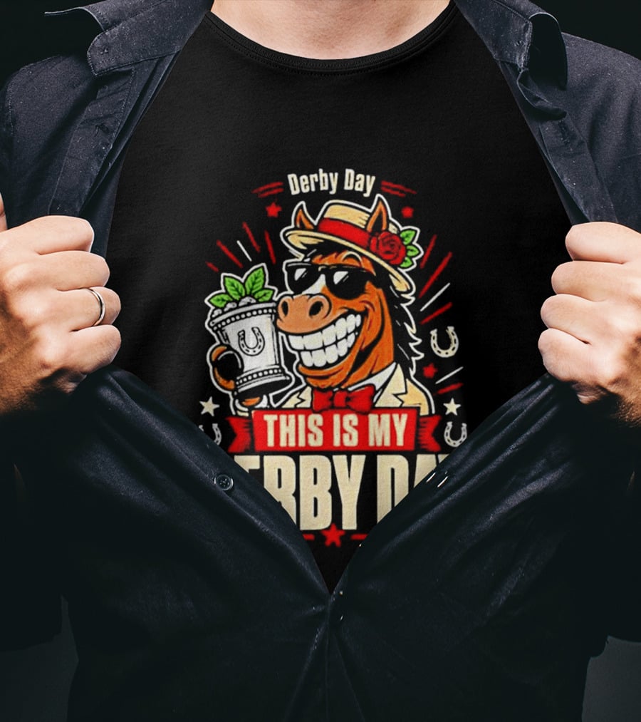 Derby Day Mint Julep Horse Party T-Shirt
