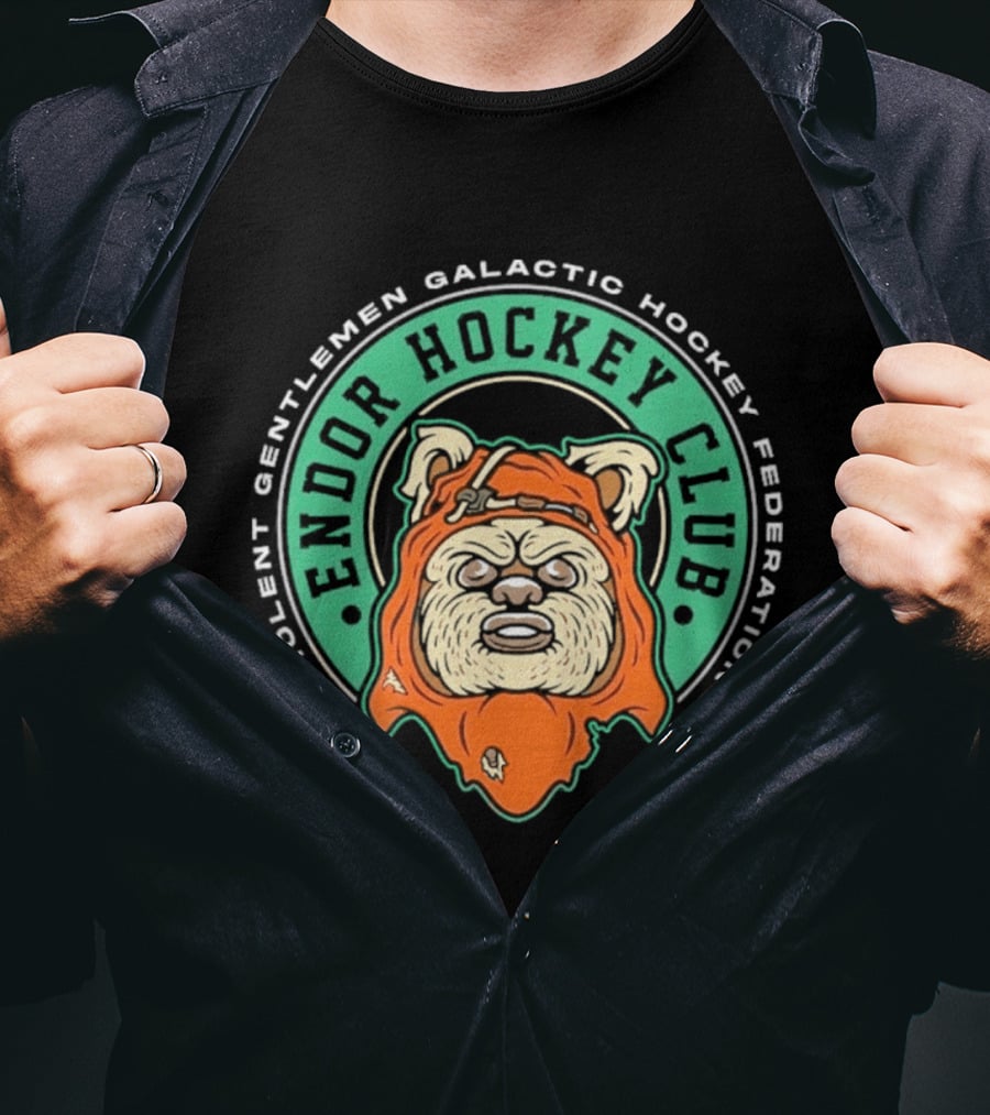 Violent Gentlemen Galactic Hockey Federation Endor Hockey Club 2026 T-Shirt