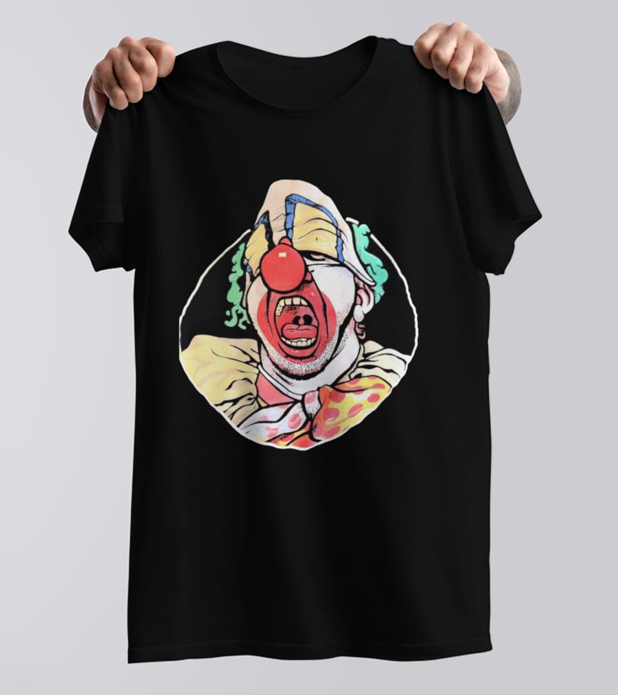 Yucko The Clown Retro Cartoon Style Bold Expression T-Shirt