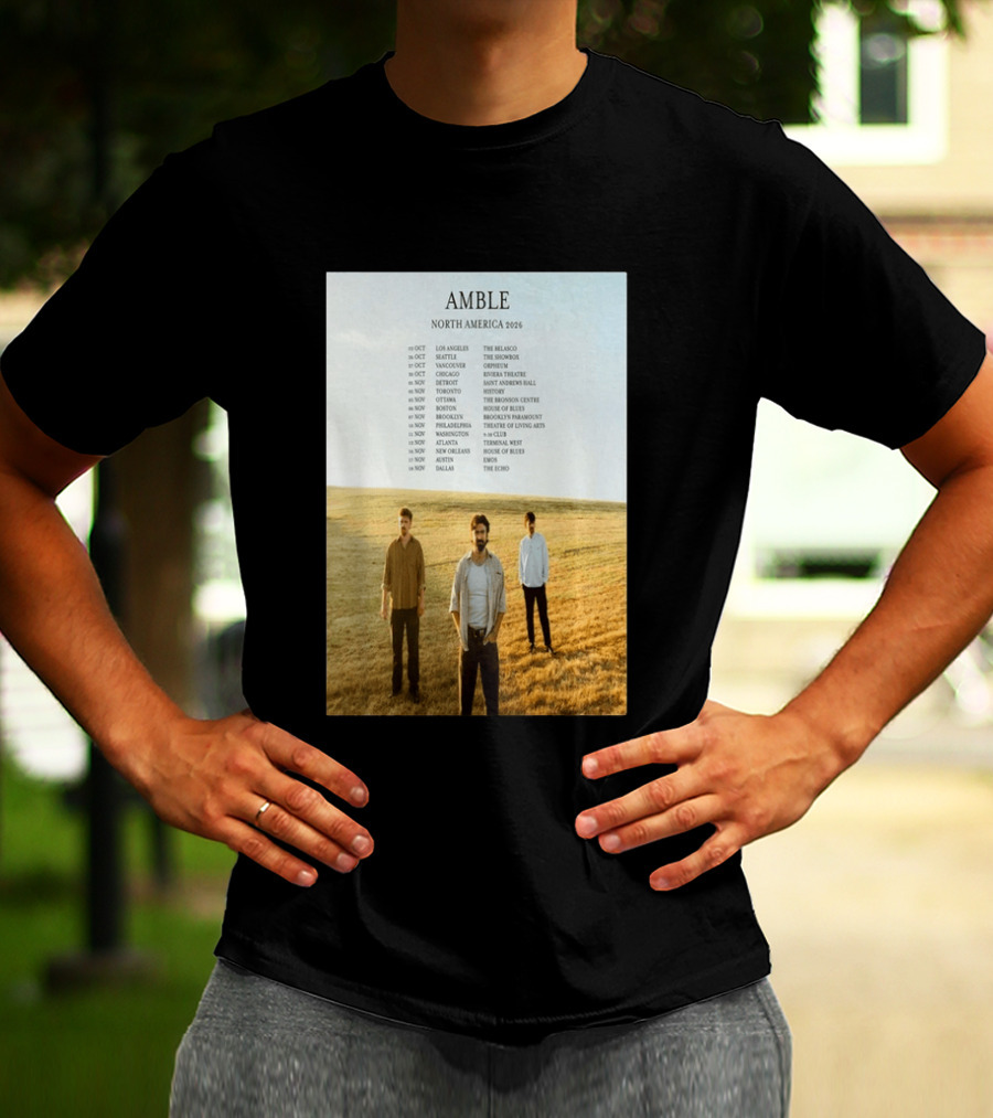 Amble Fall Tour 2026 T-Shirt