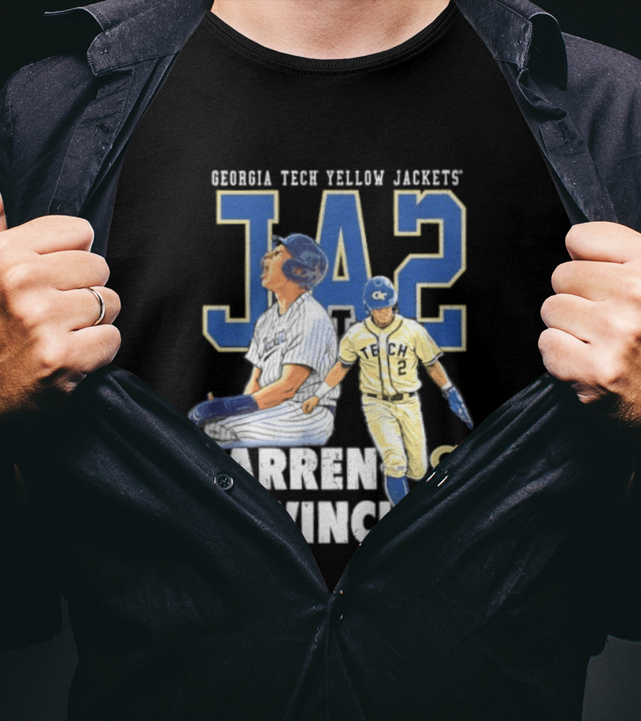 Georgia Tech Yellow Jackets JA2 Jarren Advincula T-Shirt