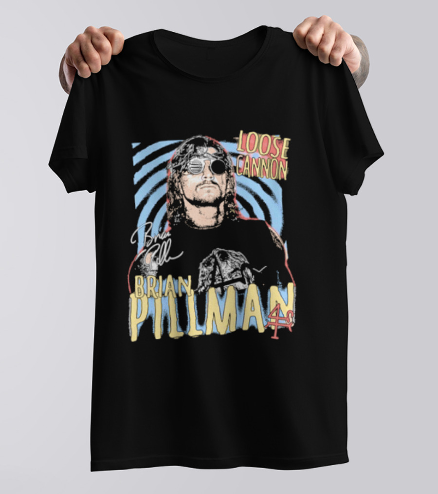 Brian Pillman Loose Cannon 4 Ever T-Shirt