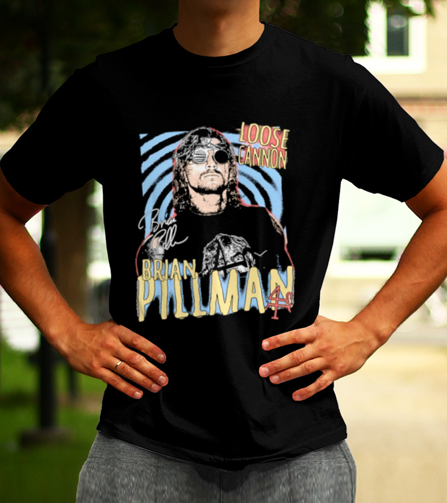 Brian Pillman Loose Cannon 4 Ever T-Shirt