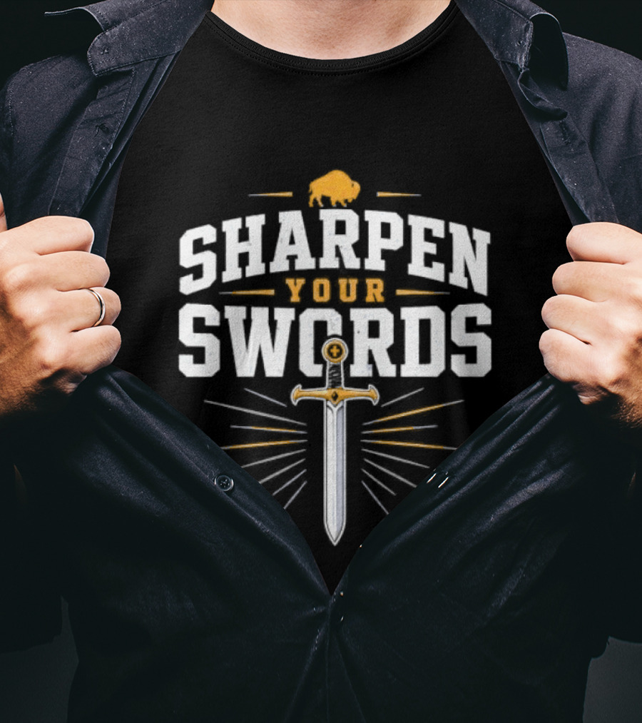 Buffalo Sabres Sharpen Your Swords Hockey T-Shirt